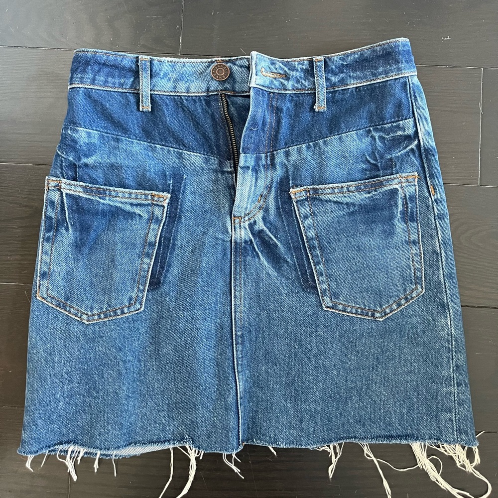 Sandro Denim Skirt